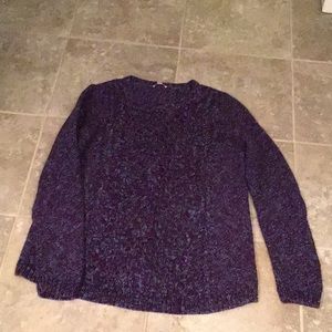 Ladies scoop neck sweater